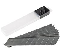 ChiliTec Lames de rechange pour cutter 18 mm, lot de 10, Acier inoxydable