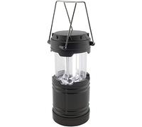 ChiliTec Lampe de camping LED 3W COB, fonctionnant sur batterie, avec poignée, robuste et flexible, gris/anthracite