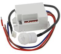 ChiliTec Mini détecteur de Mouvement intérieur 6 m 360° détection 230 V - Convient pour LED - Portée 6 m Micro capteur Blanc