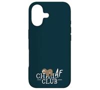 Chill AF Club ! Ne Rien Faire Deluxe Chilling Sloth Coque pour iPhone 17