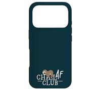 Chill AF Club ! Ne Rien Faire Deluxe Chilling Sloth Coque pour iPhone 17 Pro