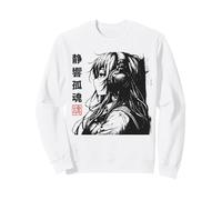 Chill Anime Girl with Headphones - Lo -FI Esthétique Art Sweatshirt
