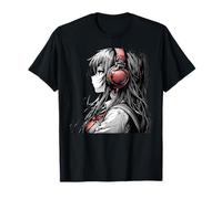 Chill Anime Girl With Headphones - Lo -fi esthétique Art T-Shirt