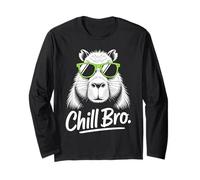 Chill Bro Chemise De Nuit Pyjama Capybara Manche Longue
