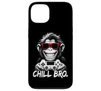 Chill Bro - Cool Monkey with Sunglasses Gaming Funny Gamer Coque pour iPhone 13