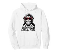 Chill Bro - Cool Monkey with Sunglasses Gaming Funny Gamer Sweat à Capuche