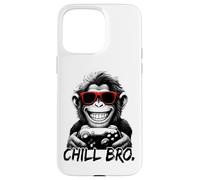 Chill Bro - N Cool Monkey with Sunglasses Gaming Funny Gamer Coque pour iPhone 15 Pro Max