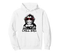 Chill Bro - N Cool Monkey with Sunglasses Gaming Funny Gamer Sweat à Capuche