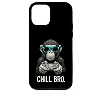Chill Bro Singe Cool avec Lunettes de Soleil Gamer Cadeau drôle Coque pour iPhone 12 Mini