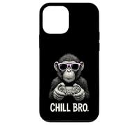 Chill Bro Singe Cool avec Lunettes de Soleil Gamer Cadeau drôle Coque pour iPhone 12 Mini