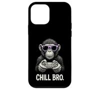 Chill Bro Singe Cool avec Lunettes de Soleil Gamer Cadeau drôle Coque pour iPhone 12 Mini