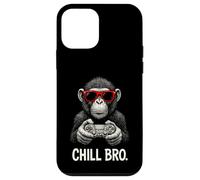 Chill Bro Singe Cool avec Lunettes de Soleil Gamer Cadeau drôle Coque pour iPhone 12 Mini