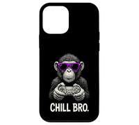Chill Bro Singe Cool avec Lunettes de Soleil Gamer Cadeau drôle Coque pour iPhone 12 Mini