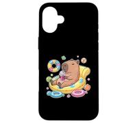 Chill Capybara Boisson Flottante pour Piscine - Ambiance Vacances d'été Coque pour iPhone 16 Plus