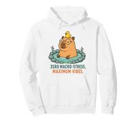 Chill Capybara Zero Stress, drôle et Mignon, Amoureux des Animaux Sweat à Capuche