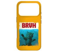 Chill Cat Brush Brother, Amusant pour Les Amoureux des Chats, Maman, Chat, Papa Coque pour iPhone 17 Pro