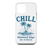 Chill Hamac Days No Stress Tropical Beach Life Coque pour iPhone 12 Mini