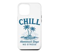 Chill Hamac Days No Stress Tropical Beach Life Coque pour iPhone 12 Pro Max