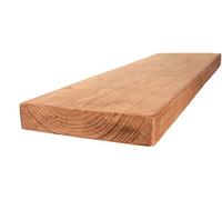 Chill House Étagère Flottante Rustique, étagère Murale en Bois 22x4.4cm, Teck, 80cm