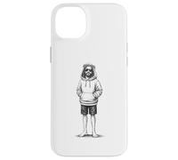 Chill Jesus Sweat à Capuche Lunettes de Soleil Couronne d'épines drôles Coque pour iPhone 14 Plus