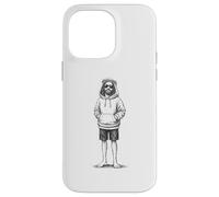 Chill Jesus Sweat à Capuche Lunettes de Soleil Couronne d'épines drôles Coque pour iPhone 14 Pro Max