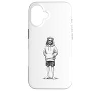 Chill Jesus Sweat à Capuche Lunettes de Soleil Couronne d'épines drôles Coque pour iPhone 16