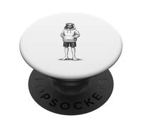 Chill Jesus Sweat à Capuche Lunettes de Soleil Couronne d'épines drôles PopSockets PopGrip Adhésif