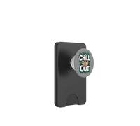 Chill Out Mignon Paresseux Tropical Monstera Cartoon PopSockets PopWallet pour MagSafe