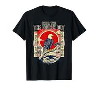 Chill The Fourth Out, Eagle Patriot rétro T-Shirt