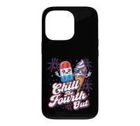 Chill The Fourth Out - Jour de l'indépendance Patriotique du 4 Juillet Coque pour iPhone 13 Pro