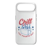 Chill The Fourth Out Vintage Red White Blue Cooler Beer, États-Unis Coque pour iPhone Air