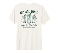 Chill Vibes Only Gin Lover Cocktails de Vacances T-Shirt Haut de Gamme