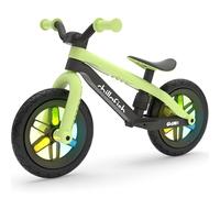Chillafish BMXie 04-Glow Draisienne Unisex-Youth, Pistachio, avec Roues Lumineuses