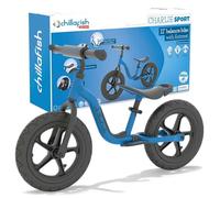 Chillafish Charlie Sport -Draisienne avec poignée de Transport, Repose-Pieds intégré, siège et Guidon réglables, pneus RS 12" Anti-crevaison, pour Les Enfants de 2 à 5 Ans, Pistachio