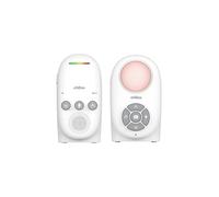 Chillax - Babyphone Audio CB210 - DECT - Modes VOX et Smart Eco - Témoins Lumineux de Volume - Portée 340 m - Veilleuse & 5 Berceuses - Autonomie 13h - Fonction Talkie-Walkie - Alerte Batterie Faible