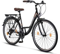 Chillaxx Bike Strada Premium City Bike en 24, 26, 28 pouces - vélo pour filles, garçons, hommes et femmes - dérailleur 21 vitesses - vélo hollandais Citybike