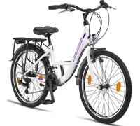 Chillaxx Bike Strada Premium City Bike en 24, 26, 28 pouces - vélo pour filles, garçons, hommes et femmes - dérailleur 21 vitesses - vélo hollandais Citybike