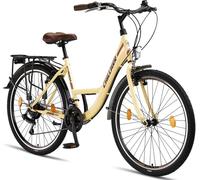 Chillaxx Bike Strada Premium City Bike en 24, 26, 28 pouces - vélo pour filles, garçons, hommes et femmes - dérailleur 21 vitesses - vélo hollandais Citybike