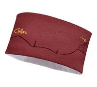 Chillaz Bandeau capricorne, unisexe, noir/rouge, taille unique