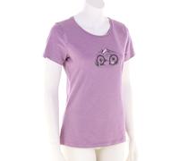 Chillaz - Women's Gandia Mountainbike Flowers T-Shirt - T-shirt - 36 - violet
