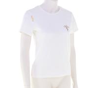 Chillaz Iseo Mountain Logo Femmes T-shirt 34 Blanc