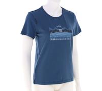 Chillaz Iseo Time To Chill Femmes T-shirt 34 Bleu foncé