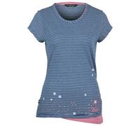 Chillaz - Women's Fancy Little Dot Bergfreunde - T-shirt - 34 - indigo blue stripes washed