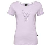Chillaz - Women's Gandia Happy Alpaca T-Shirt - T-shirt - 34 - violet