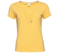 Chillaz - Women's Gandia Happy Alpaca T-Shirt - T-shirt - 38 - yellow
