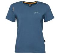 Chillaz - Women's Iseo Floral Logo - T-shirt - 44 - dark blue