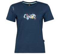 Chillaz - Women's Iseo Floral Vibes - T-shirt - 40 - dark blue