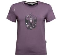 Chillaz - Women's Iseo Mountain Paradise T-Shirt - T-shirt - 32 - dark violet