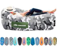 Chillbo Shwaggins Baggins - Hamac Gonflable pour canapé et Piscine pour Une Utilisation en intérieur ou en extérieur ou Chaise Gonflable pour Le Camping, Les Pique-niques, Les Festivals