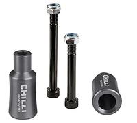 Chilli Barrel Trottinette avec essieux et autocollant Fantic26 Gris